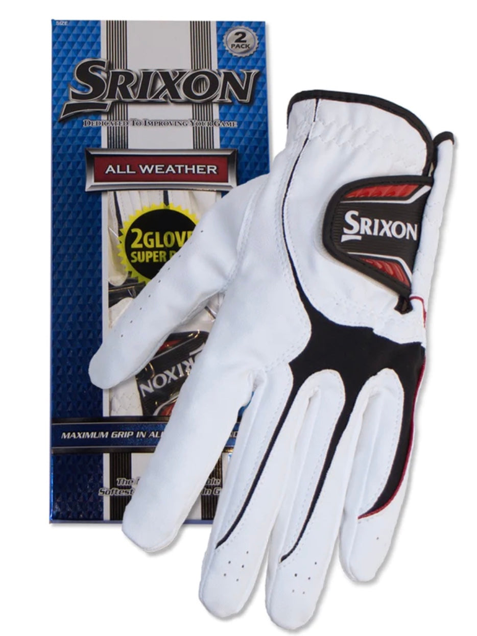 Srixon Men's Golf Gloves | All Weather | Super Pack