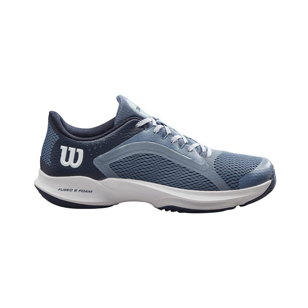 Wilson Padel Footwear | Ladies Hurakn 2.0 China Blue / White / Navy Blazer