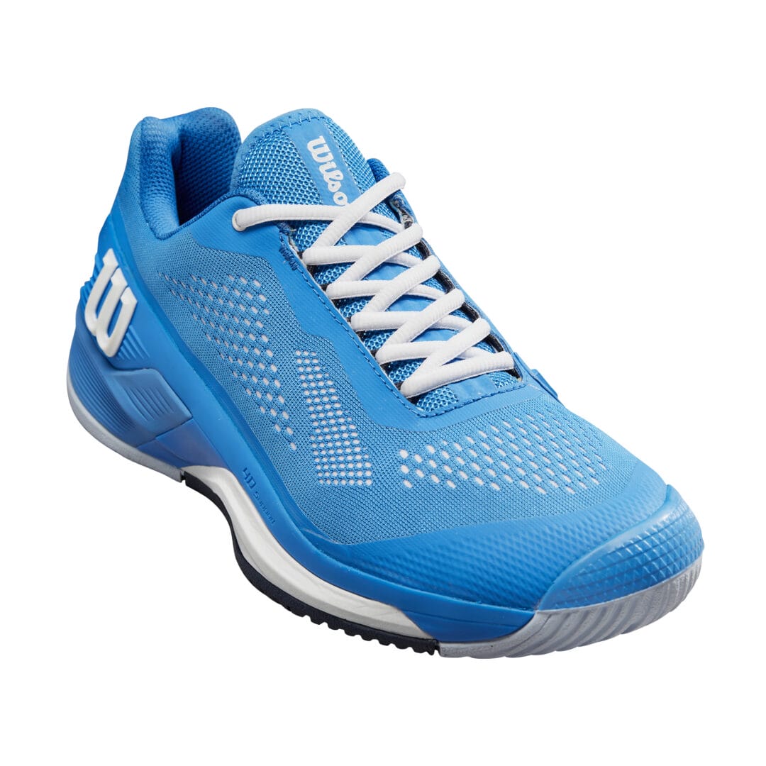 Wilson Mens Footwear | Rush Pro 4.0 French Blue / White / Navy Blazer